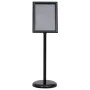 Schwarzer A4-Plakatständer aus Aluminiumlegierung, Bodenständer von , Zähler - Ref: Foro24-51208, Preis: 37,03 €, Rabatt: %