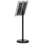 Schwarzer A4-Plakatständer aus Aluminiumlegierung, Bodenständer von , Zähler - Ref: Foro24-51208, Preis: 37,03 €, Rabatt: %
