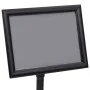 Schwarzer A4-Plakatständer aus Aluminiumlegierung, Bodenständer von , Zähler - Ref: Foro24-51208, Preis: 37,03 €, Rabatt: %