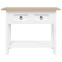Corona Range console table in white Mexican pine 90x34.5x73 cm by , Side tables - Ref: Foro24-282646, Price: 88,32 €, Discoun...