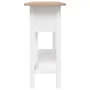 Corona Range console table in white Mexican pine 90x34.5x73 cm by , Side tables - Ref: Foro24-282646, Price: 88,32 €, Discoun...