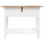 Corona Range console table in white Mexican pine 90x34.5x73 cm by , Side tables - Ref: Foro24-282646, Price: 88,32 €, Discoun...