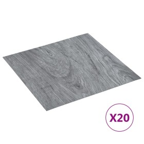 Selbstklebende Paletten 20 Stück PVC 1,86 m² hellgrau von , Böden und Teppiche - Ref: Foro24-330164, Preis: 30,81 €, Rabatt: %