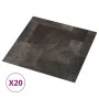 Self-adhesive pallets 20 units PVC 1.86 m² wooden structure by , Floors and carpets - Ref: Foro24-330170, Price: 39,59 €, Dis...