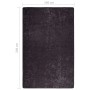 Anthracite gray non-slip washable rug 160x230 cm by , Rugs - Ref: Foro24-337955, Price: 69,28 €, Discount: %
