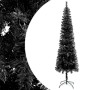 Schwarzer schlanker Weihnachtsbaum 240 cm von , Weihnachtsbäume - Ref: Foro24-329221, Preis: 37,57 €, Rabatt: %