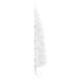 Medio árbol de Navidad artificial con soporte blanco 210 cm de , Arboles de navidad - Ref: Foro24-344568, Precio: 21,08 €