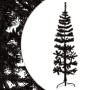 Artificial half Christmas tree with black stand 150 cm by , Christmas trees - Ref: Foro24-344575, Price: 13,58 €, Discount: %