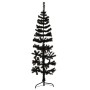 Artificial half Christmas tree with black stand 150 cm by , Christmas trees - Ref: Foro24-344575, Price: 13,58 €, Discount: %