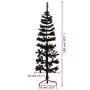 Artificial half Christmas tree with black stand 150 cm by , Christmas trees - Ref: Foro24-344575, Price: 13,46 €, Discount: %