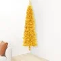 Medio árbol de Navidad artificial con soporte dorado 120 cm by , Christmas trees - Ref: Foro24-344589, Price: 11,65 €, Discou...
