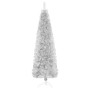 Medio árbol de Navidad artificial con soporte plateado 120 cm by , Christmas trees - Ref: Foro24-344594, Price: 20,29 €, Disc...