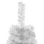 Medio árbol de Navidad artificial con soporte plateado 120 cm by , Christmas trees - Ref: Foro24-344594, Price: 16,23 €, Disc...