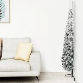 Mitad árbol Navidad artificial delgado con nieve 180 cm by , Christmas trees - Ref: Foro24-344606, Price: 24,99 €, Discount: %