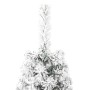 Halb künstlicher schlanker Weihnachtsbaum mit Schnee 180 cm von , Weihnachtsbäume - Ref: Foro24-344606, Preis: 25,16 €, Rabat...