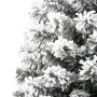 Halb künstlicher schlanker Weihnachtsbaum mit Schnee 180 cm von , Weihnachtsbäume - Ref: Foro24-344606, Preis: 25,16 €, Rabat...