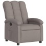 Sillón reclinable de tela gris taupe by , Armchairs - Ref: Foro24-371735, Price: 187,78 €, Discount: %