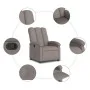Taupefarbener Stoff-Liegesessel von , Sessel - Ref: Foro24-371735, Preis: 185,00 €, Rabatt: %