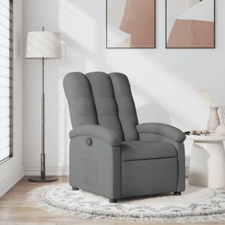 Dunkelgraues Stoff-Sessel mit Liegefunktion von , Sessel - Ref: Foro24-371728, Preis: 189,35 €, Rabatt: %