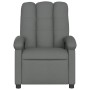 Sillón reclinable de tela gris oscuro by , Armchairs - Ref: Foro24-371728, Price: 204,50 €, Discount: %