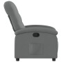Sillón reclinable de tela gris oscuro by , Armchairs - Ref: Foro24-371728, Price: 204,50 €, Discount: %