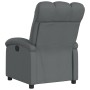 Sillón reclinable de tela gris oscuro by , Armchairs - Ref: Foro24-371728, Price: 204,50 €, Discount: %