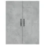 Concrete gray plywood tall sideboard 69.5x34x180 cm by , Sideboards - Ref: Foro24-3198093, Price: 166,64 €, Discount: %