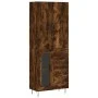 Aparador alto madera contrachapada roble ahumado 69,5x34x180 cm by , Sideboards - Ref: Foro24-3198102, Price: 167,10 €, Disco...