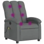 Dunkelgraues Stoff-Massage-Fernsehsessel von , Sessel - Ref: Foro24-371740, Preis: 249,33 €, Rabatt: %