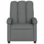 Sillón de masaje reclinable de tela gris oscuro by , Armchairs - Ref: Foro24-371740, Price: 253,58 €, Discount: %
