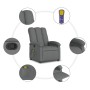 Sillón de masaje reclinable de tela gris oscuro by , Armchairs - Ref: Foro24-371740, Price: 253,58 €, Discount: %