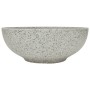 Lavabo sobre encimera redondo cerámica gris Φ41x14 cm by , Sinks - Ref: Foro24-155059, Price: 95,48 €, Discount: %