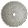 Lavabo sobre encimera redondo cerámica gris Φ41x14 cm by , Sinks - Ref: Foro24-155059, Price: 95,48 €, Discount: %