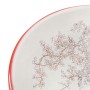 Lavabo sobre encimera redondo cerámica blanco y rojo Φ41x14 cm by , Sinks - Ref: Foro24-155052, Price: 96,01 €, Discount: %