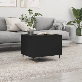 Mesa de centro madera contrachapada negro 60x44,5x45 cm de , Mesas de centro - Ref: Foro24-830941, Precio: 56,66 €, Descuento: %