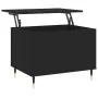 Mesa de centro madera contrachapada negro 60x44,5x45 cm de , Mesas de centro - Ref: Foro24-830941, Precio: 56,66 €, Descuento: %