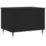 Couchtisch aus schwarzem Sperrholz, 60 x 44,5 x 45 cm von , Couchtisch - Ref: Foro24-830941, Preis: 56,66 €, Rabatt: %