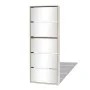 Mueble zapatero 5 cajones con espejo roble 63x17x169,5 cm by vidaXL, Shoe racks and shoe organizers - Ref: Foro24-273937, Pri...