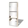 Mueble zapatero 5 cajones con espejo roble 63x17x169,5 cm by vidaXL, Shoe racks and shoe organizers - Ref: Foro24-273937, Pri...