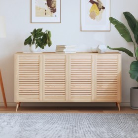 Slatted wardrobe doors 4 pcs pine wood 69x39.4 cm by , cabinet doors - Ref: Foro24-151126, Price: 74,68 €, Discount: %