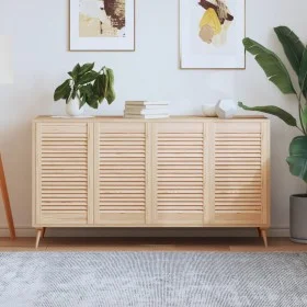 Slatted wardrobe doors 4 pcs pine wood 69x39.4 cm by , cabinet doors - Ref: Foro24-151126, Price: 82,07 €, Discount: %