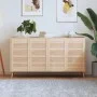 Puertas de armario de lamas 4 uds madera de pino 69x39,4 cm de , Puertas de armarios - Ref: Foro24-151126, Precio: 82,07 €, D...