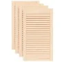 Puertas de armario de lamas 4 uds madera de pino 69x39,4 cm de , Puertas de armarios - Ref: Foro24-151126, Precio: 82,07 €, D...