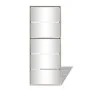 Mueble zapatero 5 cajones con espejo roble 63x17x169,5 cm by vidaXL, Shoe racks and shoe organizers - Ref: Foro24-273937, Pri...