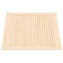 Solid pine wood slatted closet door 69x59.4 cm by , cabinet doors - Ref: Foro24-151130, Price: 34,10 €, Discount: %
