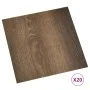 Tarimas autoadhesivas 20 unidades PVC 1,86 m² marrón de , Suelos y moquetas - Ref: Foro24-330150, Precio: 35,97 €, Descuento: %