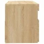 Mueble de TV con luces LED roble Sonoma 60x35x40 cm de , Muebles TV - Ref: Foro24-804415, Precio: 49,19 €, Descuento: %
