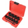 Set of 11 pieces damaged bolt and nut extractor game steel by vidaXL, Hand tools - Ref: Foro24-210378, Price: 27,25 €, Discou...