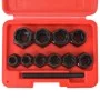 Set of 11 pieces damaged bolt and nut extractor game steel by vidaXL, Hand tools - Ref: Foro24-210378, Price: 26,75 €, Discou...