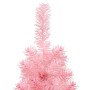 Artificial half Christmas tree with pink stand 120 cm by , Christmas trees - Ref: Foro24-344569, Price: 20,57 €, Discount: %